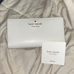 Kate Spade White Wallet